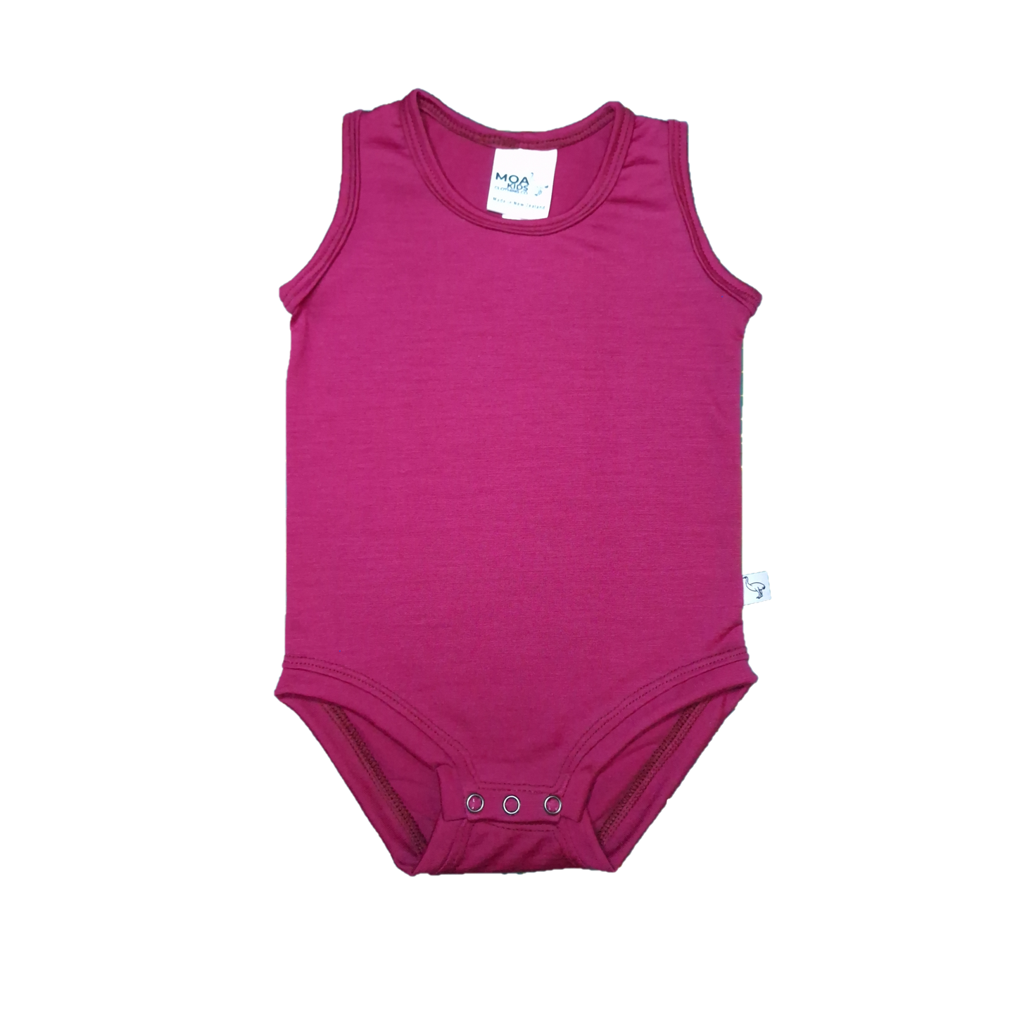 Magenta Singlet Onesie